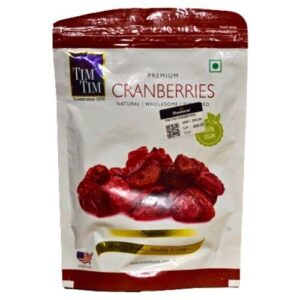 Tim Tim Premium Dried Cranberries - 250gm - Image 1