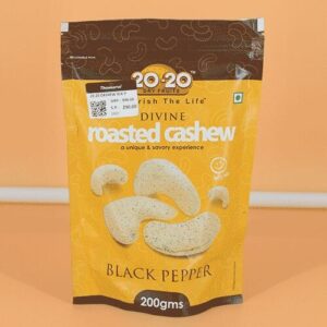 20-20 Cashew Black Pepper - 200gm - Image 1