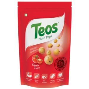 Teos Makhana Tomato Twist - 80gm - Image 1