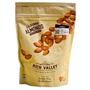Rich Valley Almond Roasted - 250gm - Image 1
