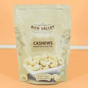 Rich Valley Cashew Roasted & Salted - 200gm - Image 1