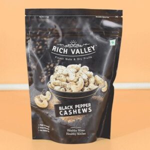 Rich Valley Cashew Black Pepper - 200gm - Image 1